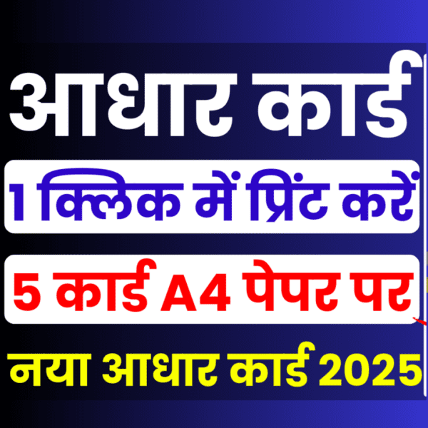 2025 New Adhar Action File
