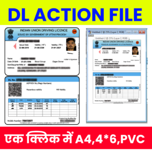 Driving Licence Action File